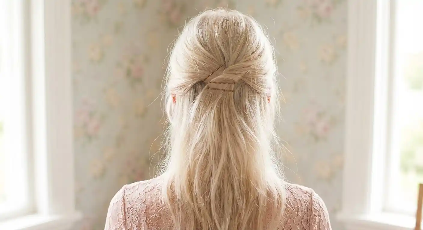 Lightweight bobby pins designed for thin hair styling