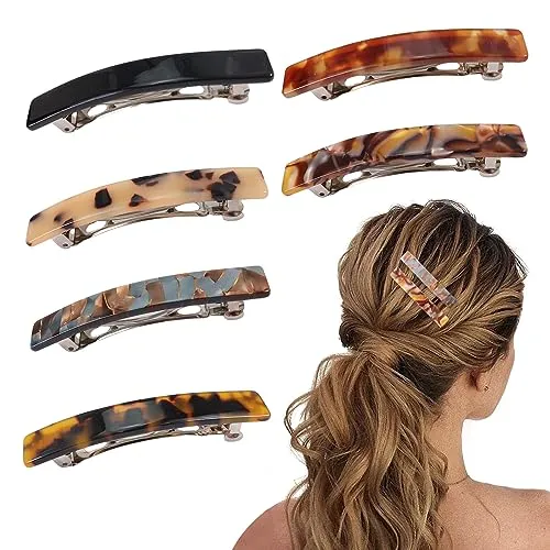 Fumwase Shell Hair Barrettes (6 PCS)