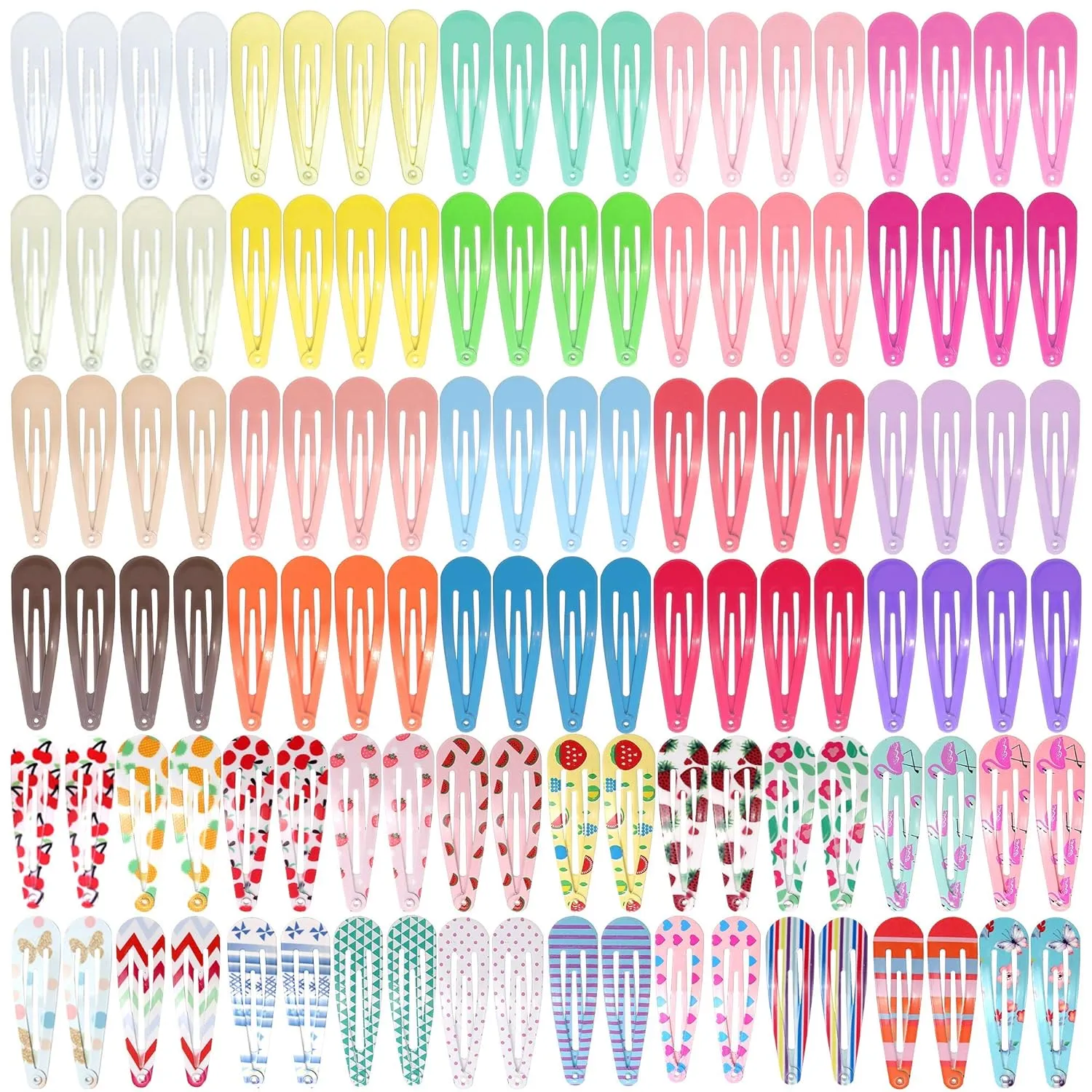 Clips for Hair, Funtopia 120 Pcs