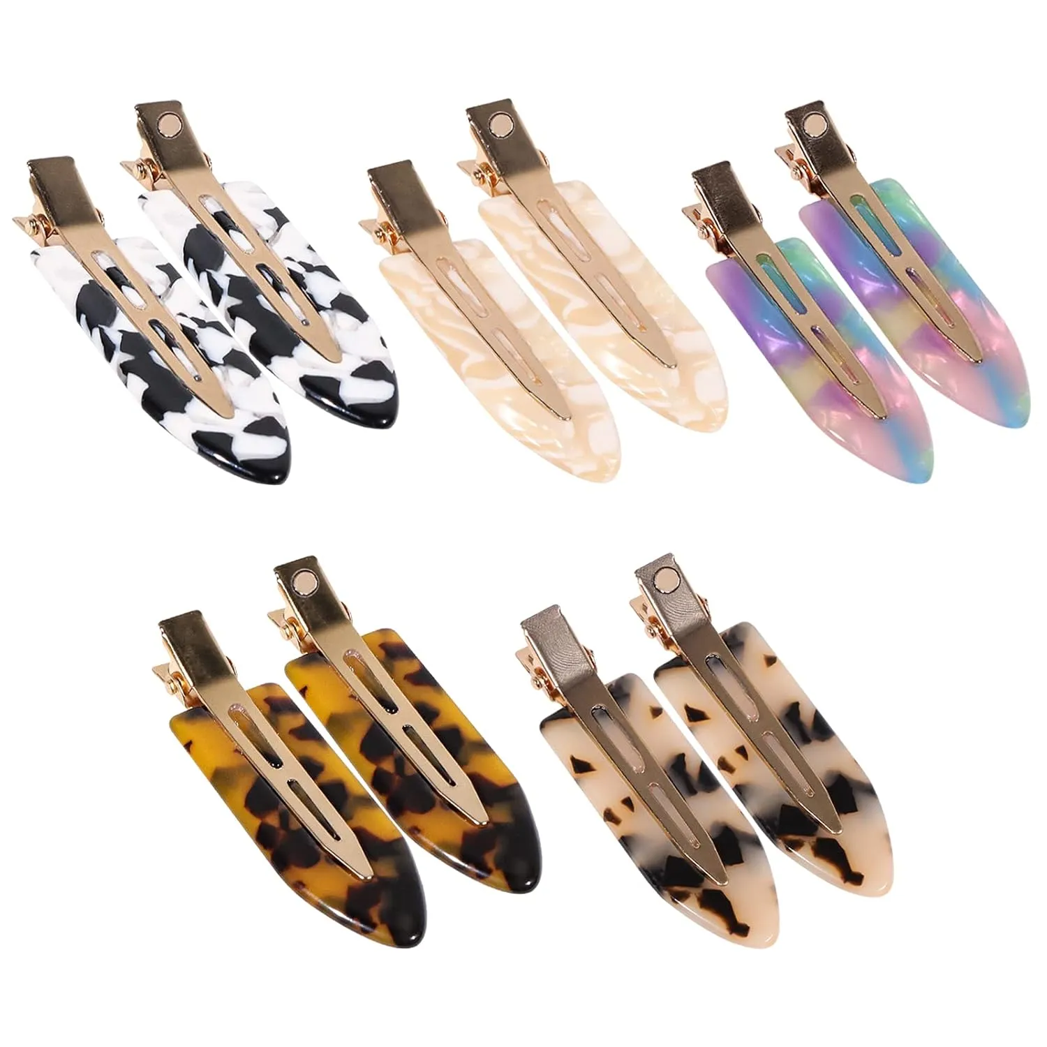 Magicsky 10PCS No Bend Hair Clips