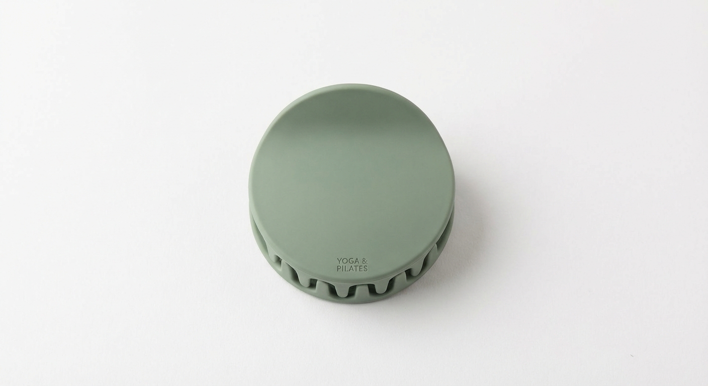 TELETIES Medium Flat Round Clip