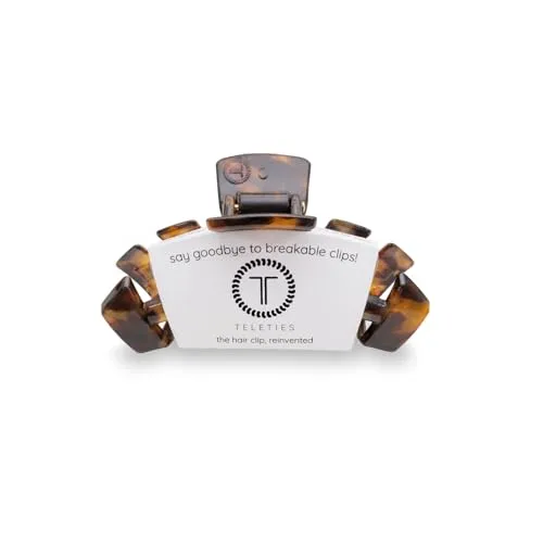 TELETIES Small Hair Claw Clip, 2.75 in