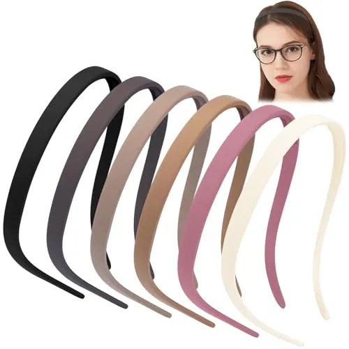 TOBATOBA Square Glasses Headbands (6 Pack)