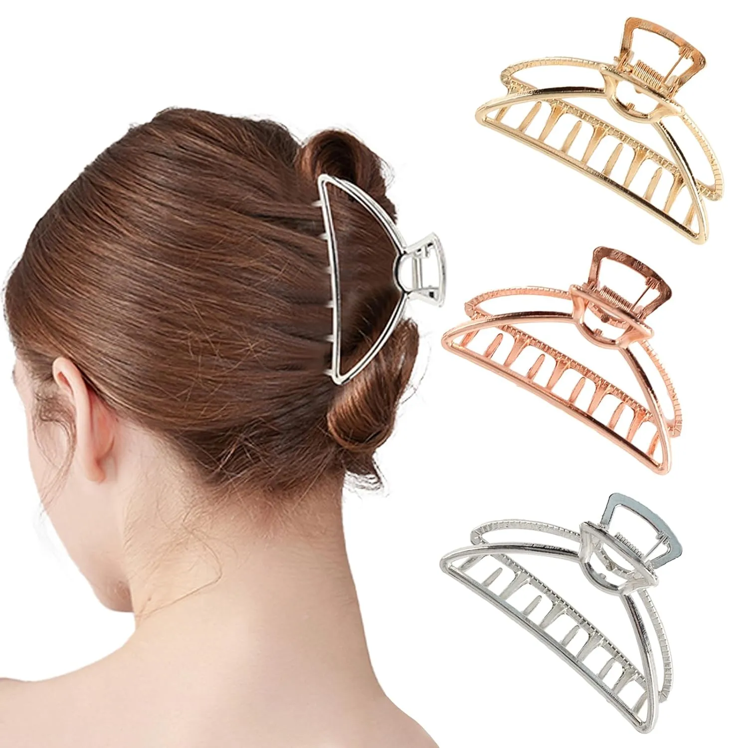 VinBee Metal Claw Clips